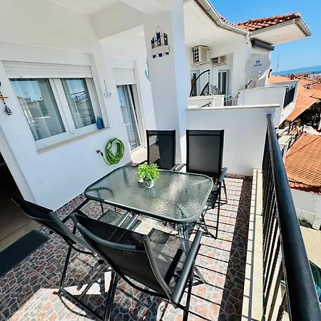 Mg Sea View & Private Parking Apartmán Pefkochori